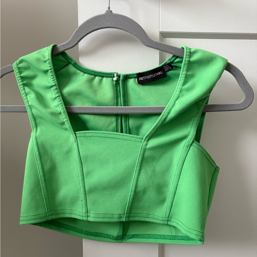 PrettyLittleThing Vibrant Green Set